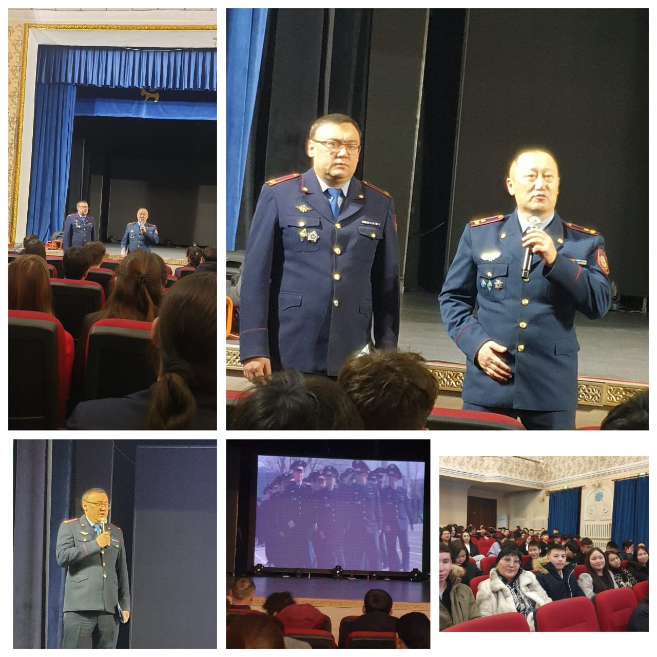ІІМ Малкеджар Бөкенбаев атындағы Ақтөбе заң институтынан келген мамандар 10-11 сыныптар арасында   кездесу өтті.