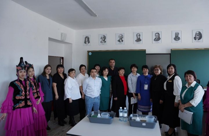 Химия кабинетінің ашылуы өтті