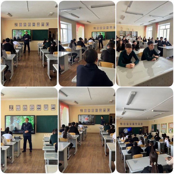 Жасөспірімдер арасындағы құқық бұзушылықтың алдын алу мақсатында кездесу өтті